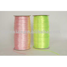 Cordón de nudo chino, cordón de seda de colores